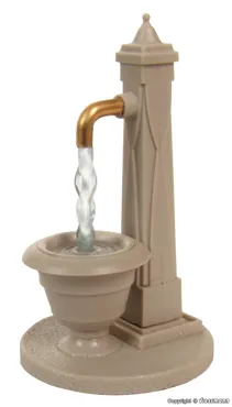 H0 Zierbrunnen, bewegt