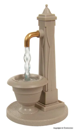 H0 Zierbrunnen, bewegt