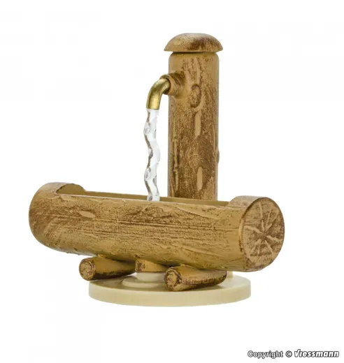 H0 Naturbrunnen, bewegt