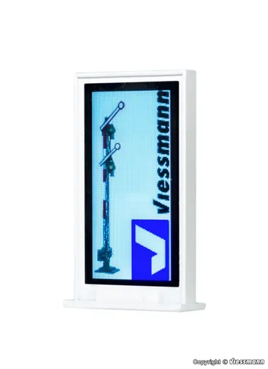 H0 LCD Werbetafel, einseitig
