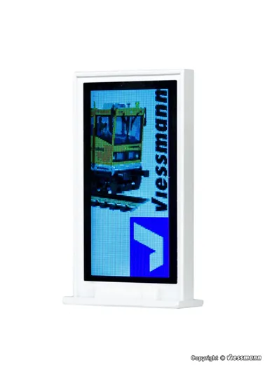 H0 Display für Werbetafel