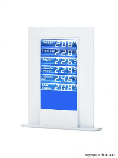 H0 ARAL LCD Preisanzeige, zwe