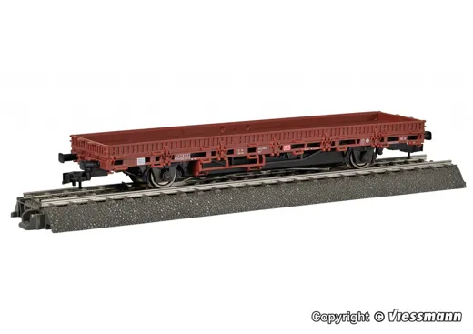 H0 Niederbordwagen braun 3L