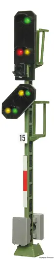 4015 H0 Licht-Einfahrsignal mit Vorsignal
