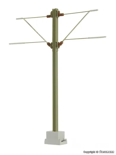 4124 H0 Mittelmast mit H-Profil