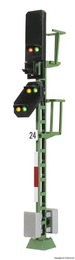 4724 H0 Licht-Blocksignal mit Vorsignal und Multiplex- Technologie