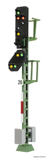 4726 H0 Licht-Ausfahrsignal mit Vorsignal und Multiplex -Technologie