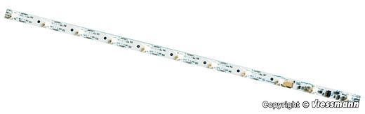 H0 Waggon-Innenbeleuchtung, 11 LEDs weiß