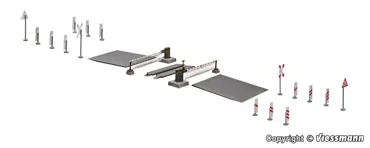 H0 Bahnschranke 5104 gespiege