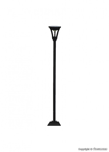 H0 Solarlampe modern, LED weiß
