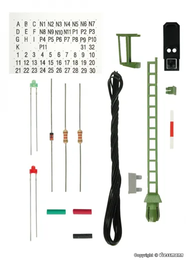 H0 Bausatz Licht-Blocksignal