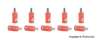 Querlochstecker orange, 10 St