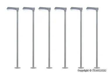 N Strassenl. m. LED weiss 5+1