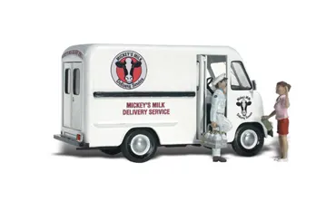 H0 Mickey auf der Milchrunde