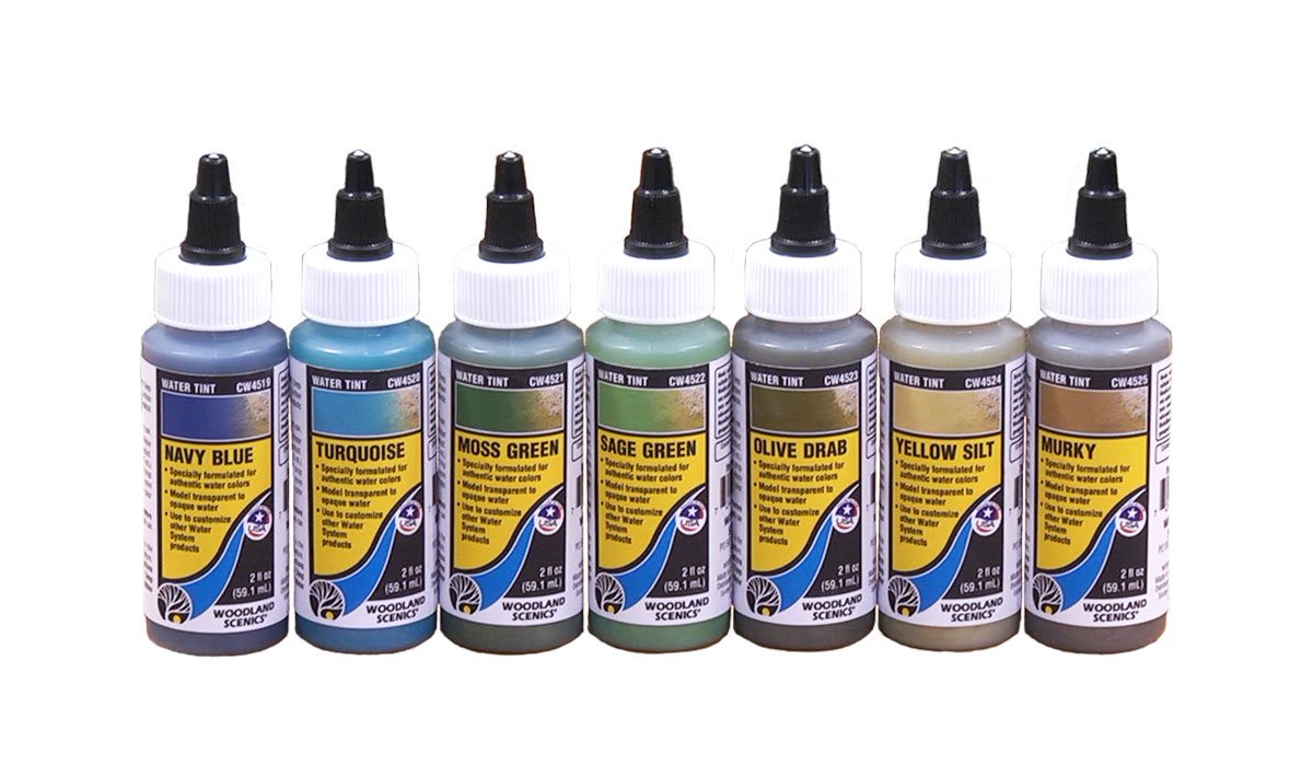 WOODLAND WCW4520 Wasserfärbung Türkis – Modellbau-Farbe Für Landschaftsgestaltung