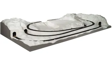 Komplettbausatz H0 River Pass