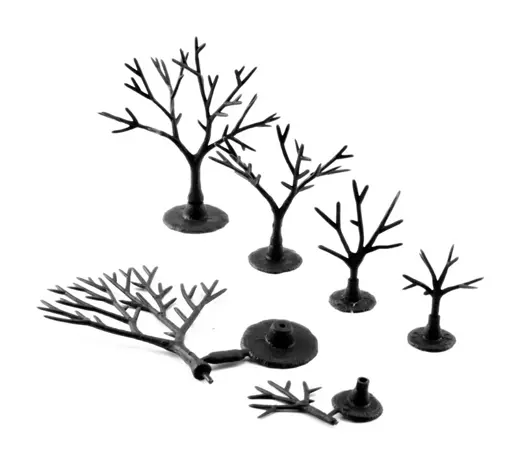 Laubbäume, biegbar, 114 St. 2-5 cm