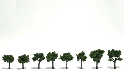 Laubbäume mittelgrün    1 -   3 cm (8 St.)
