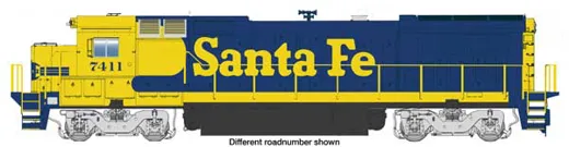 8-40B DCC ATSF #7449