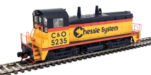 EMD SW7 DCC Chs C&O #5235