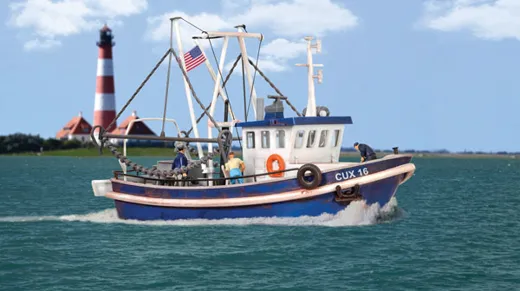 Modern Fishing Boat Kit