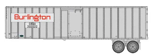 Flexi-Van Trlr CB&Q 2/