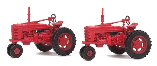 Farm Tractor Red 2/