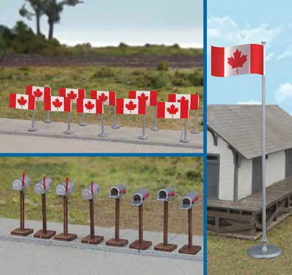 Canadian Flag/Mailbox 19/