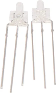 LED 2mm warmweiss/rot 4-19V 2er Set