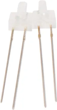 LED 2mm reinweiss diffus 4-19V 2er Set