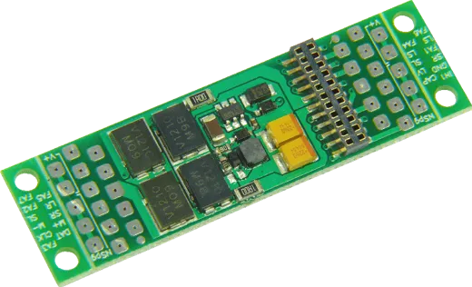 Wie ADAPLU, aber mit Funktions-Niederspannung 5 V (z.B. für Servo)