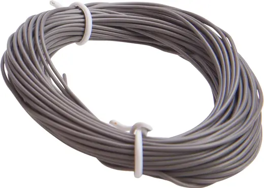 Litzen Kabel 0.14 mm&#178; Grau 10 Meter