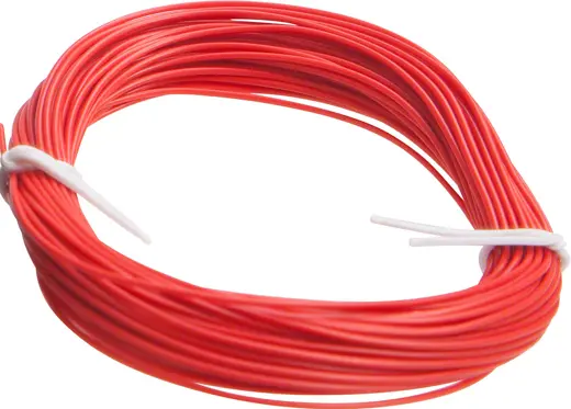 Litzen Kabel 0.14 mm&#178; Rot 10 Meter