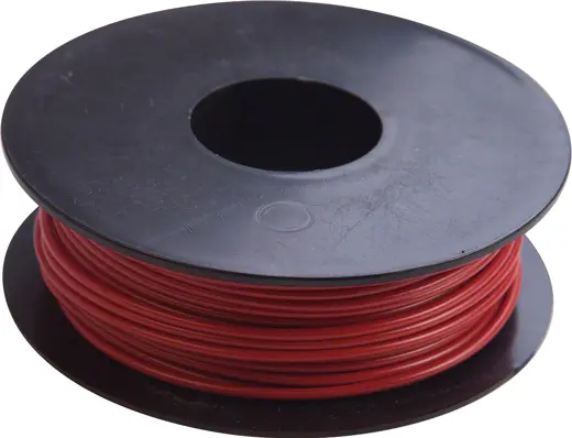 Litzen Kabel 0.50 mm&#178; Rot 25 Meter