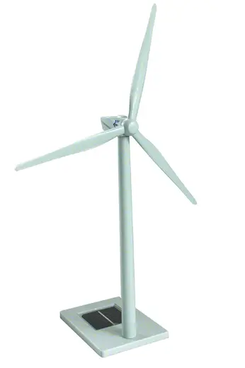 Solar-Windanlagenmodell  REpower MD70 mit Getriebe