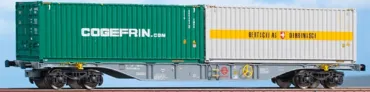 Containerwagen Typ Sngss 60, ERMEWA, Bertschi
