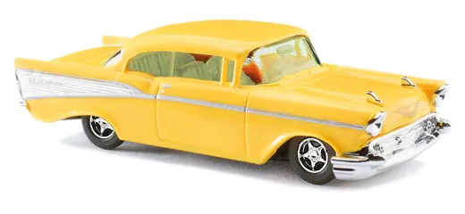 Chevrolet Bel Air '57, gelb