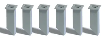 Mini Ausgestaltungs-Set Schornsteine