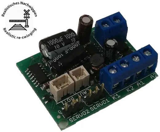 Bahnschrankenmodul mit 4 Sounds und 2 Servoanschlüssen