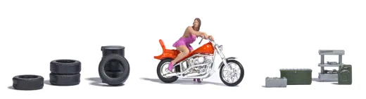 Action Set: Biker Model