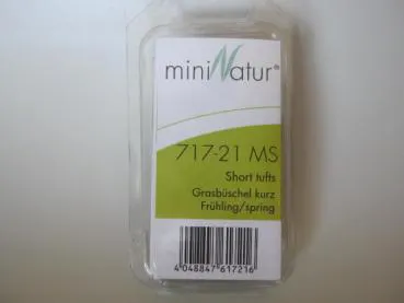 Grasbüschel kurz Grösse ca.7.5x4cm / Frühling