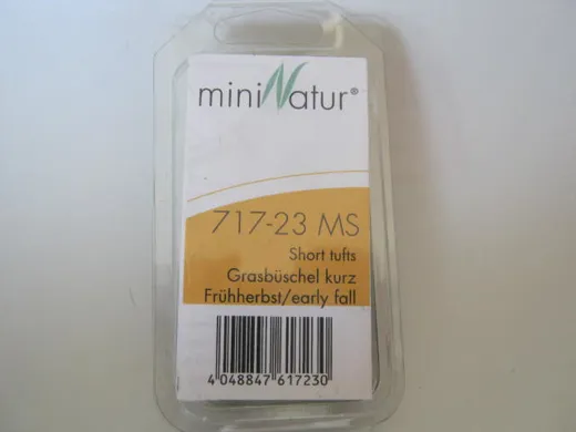 Grasbüschel kurz Grösse ca.7.5x4cm / Frühherbst