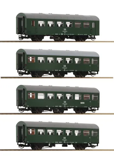 4-tlg Set 1: Rekowagen, DR