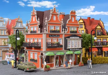 H0 Buchhandlung mit Inneneinr