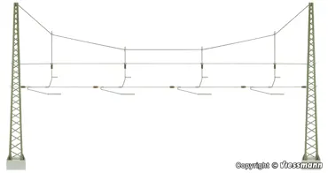 N Quertragwerk ueber 4Gleise