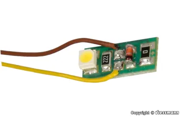 Hausbel.1 LED weis, 10 Stk
