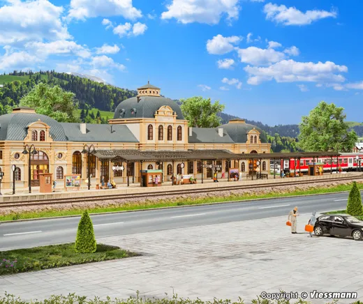 H0 Bahnsteig Baden