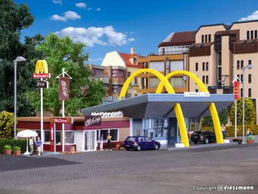 H0 McDonald´s Schnellrestaura