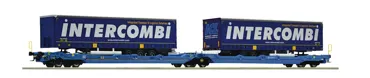 Doppeltaschen-Gelenkwagen T3000e, EUROWAGON, Privatbahn