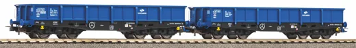 2er Set Niederbordwagen 401Zp PKP VI